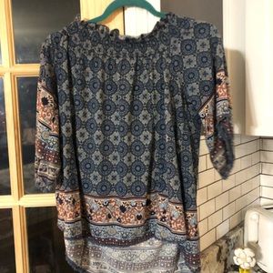 Off the shoulder top